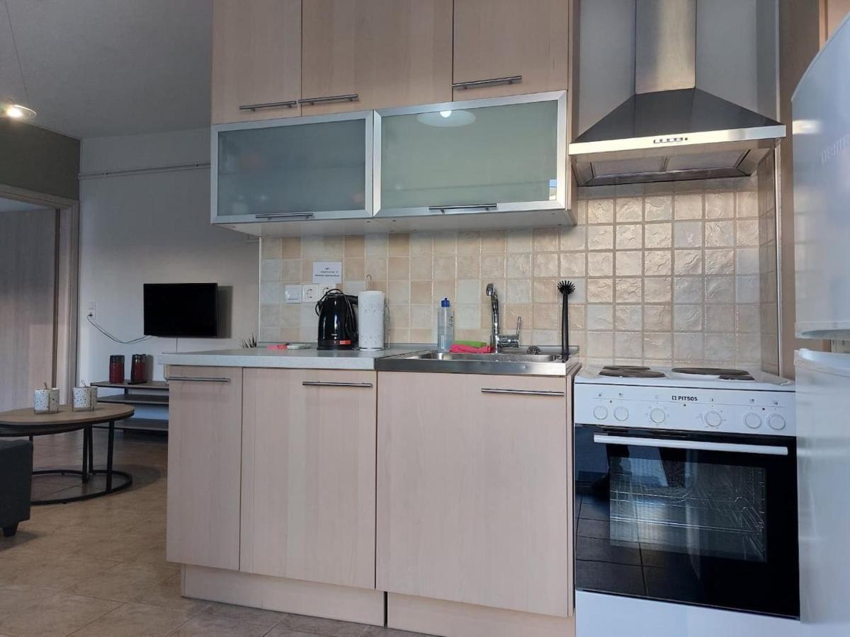 Ρετιρέ Στο Κέντρο Της Κατερίνης Apartment Bagian luar foto